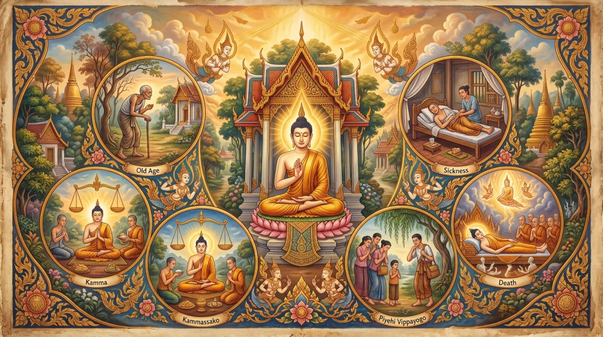 The five subjects for frequent recollection