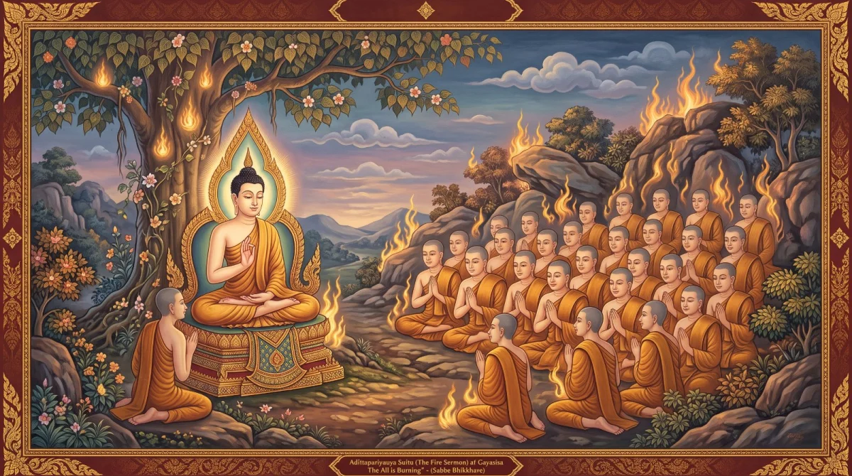 Ādittapariyāya Sutta – die Feuerpredigt
