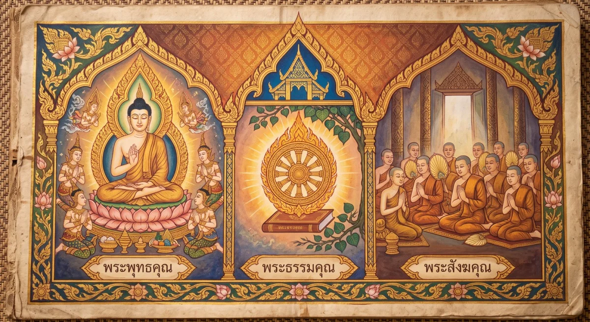 Itipi so — the qualities of the Triple Gem