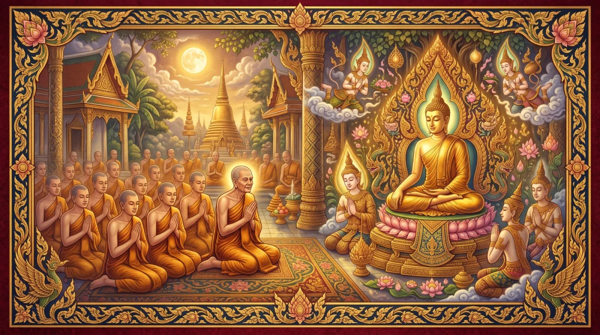 Requesting a Dhamma talk