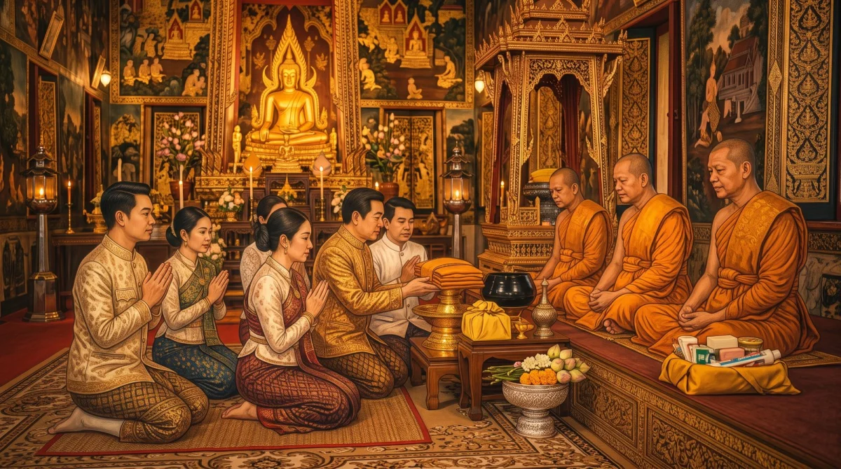 Gabe an den Saṅgha