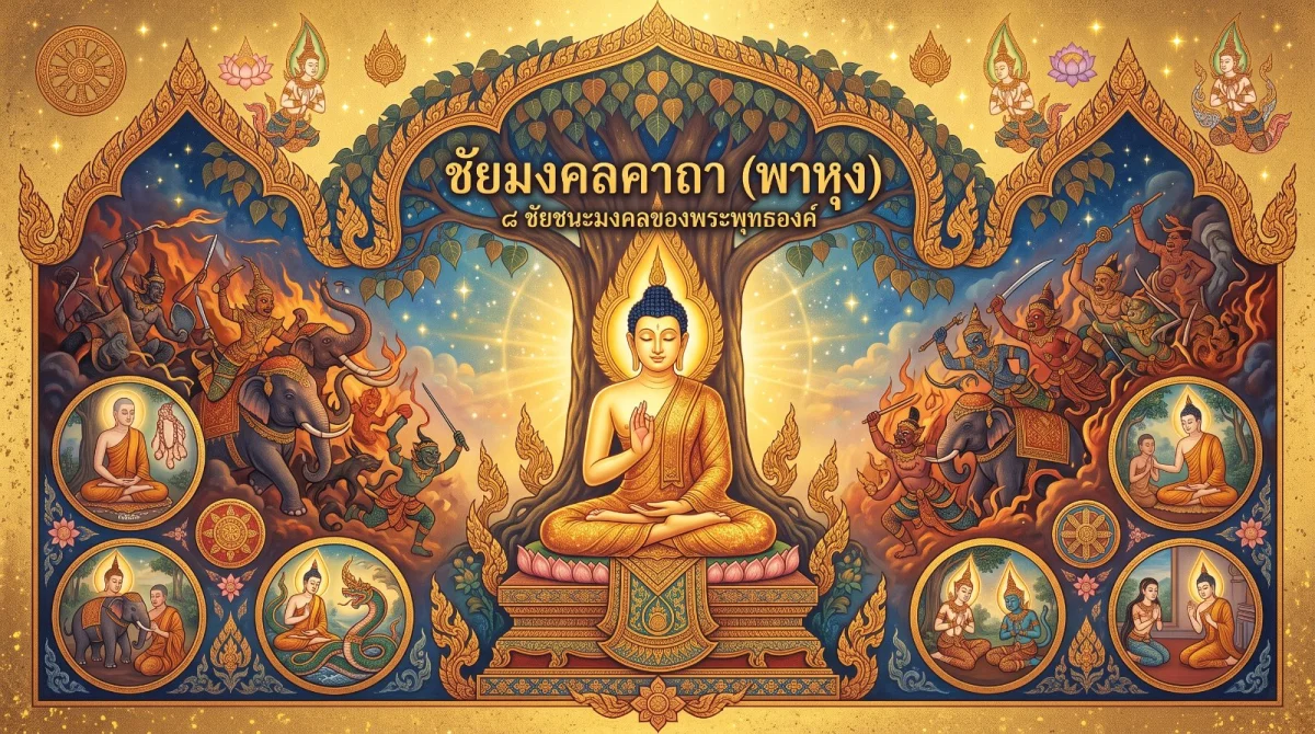 Jayamaṅgala Gāthā – die acht Siege des Buddha