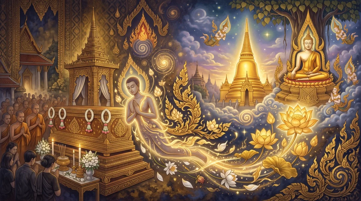 Aniccā vata saṅkhārā — the verse chanted over the dead