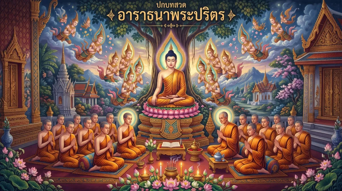 礼请比丘念诵护卫经