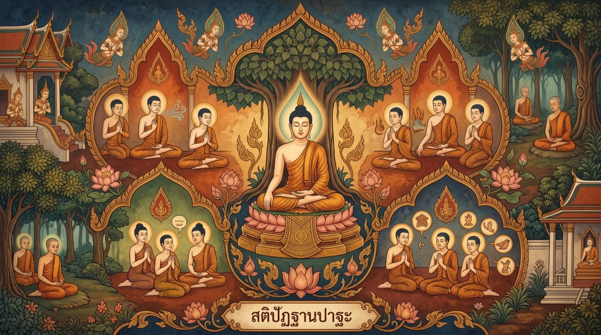 念处诵文（Satipaṭṭhāna）
