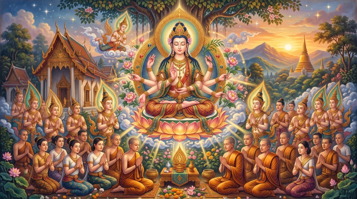 Mahākāruṇiko Nātho — la bénédiction chantée après la Jayamaṅgala Gāthā