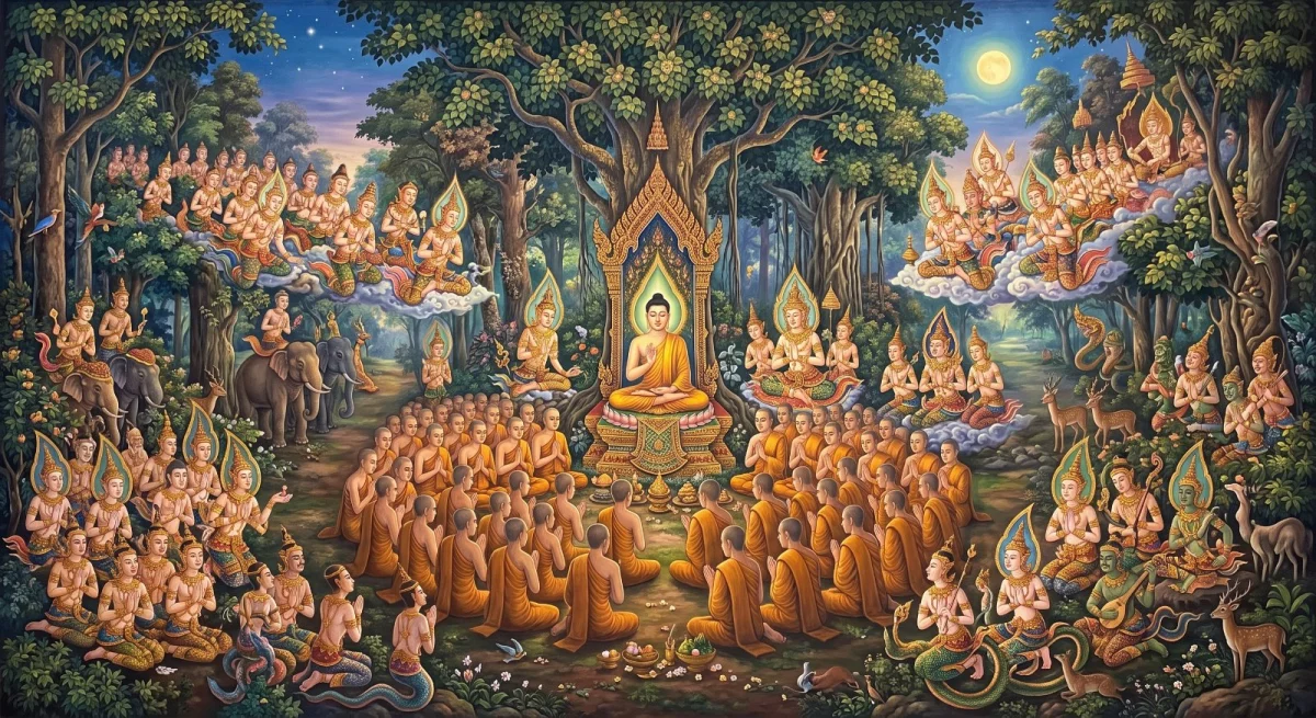 大会经：大林中的集会
