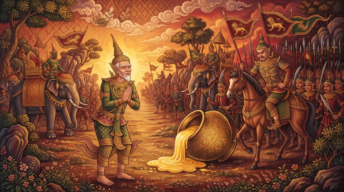 Mahānāma et le ghee qu’il leur demanda d’attendre : quand le ressentiment se cache dans une demande