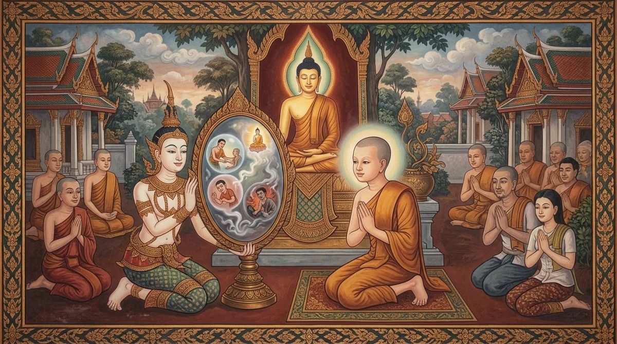 教诫罗睺罗：行动之前先照镜子