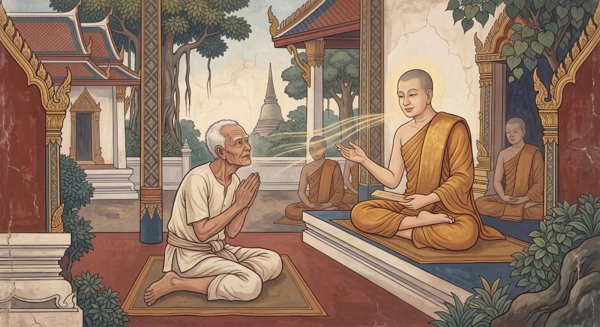 Piṅgiya: Den Dhamma im Alter lernen