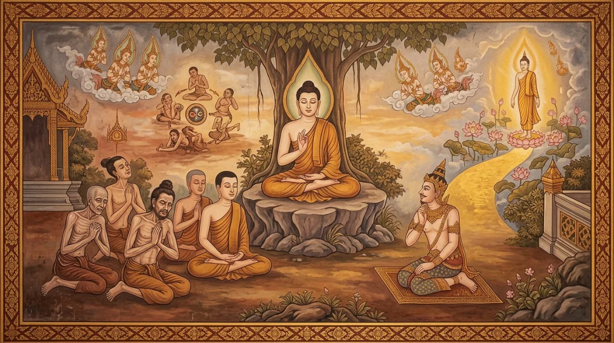 เทวทหสูตร: ความเพียรแบบไหนมีผล