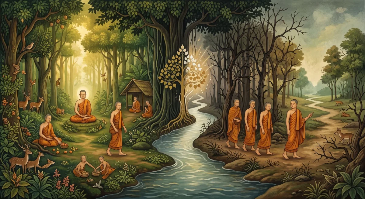 The Discourse on Jungle Thickets: Stay or Go
