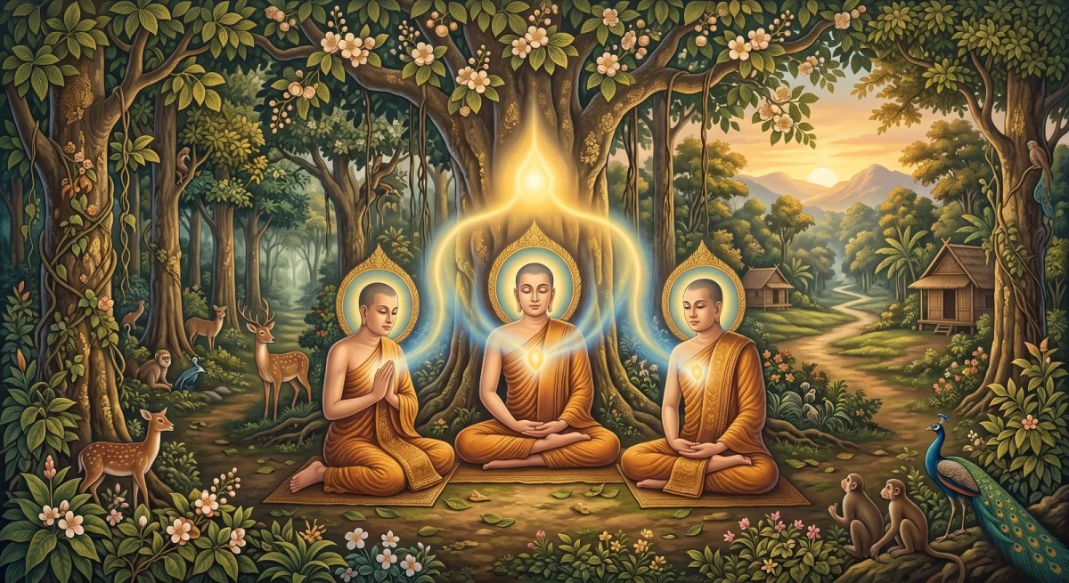 จูฬโคสิงคสาลสูตร: กายต่างกัน แต่ใจเป็นหนึ่งเดียว