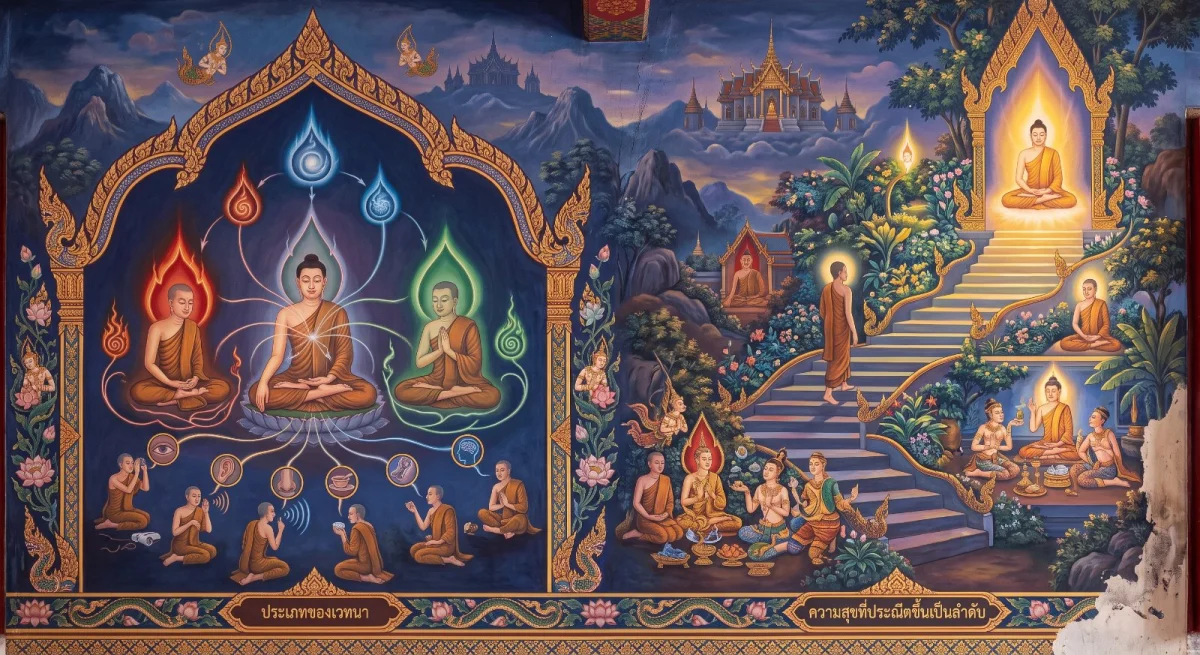 พหุเวทนิยสูตร: เวทนามีกี่อย่าง และสุขที่ประณีตขึ้นเป็นลำดับ