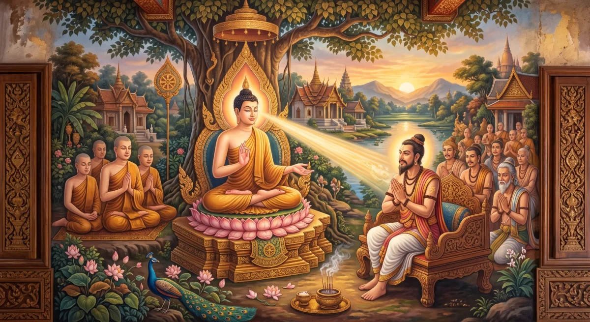โฆฏมุขสูตร: เปลี่ยนความเห็นด้วยการสนทนา