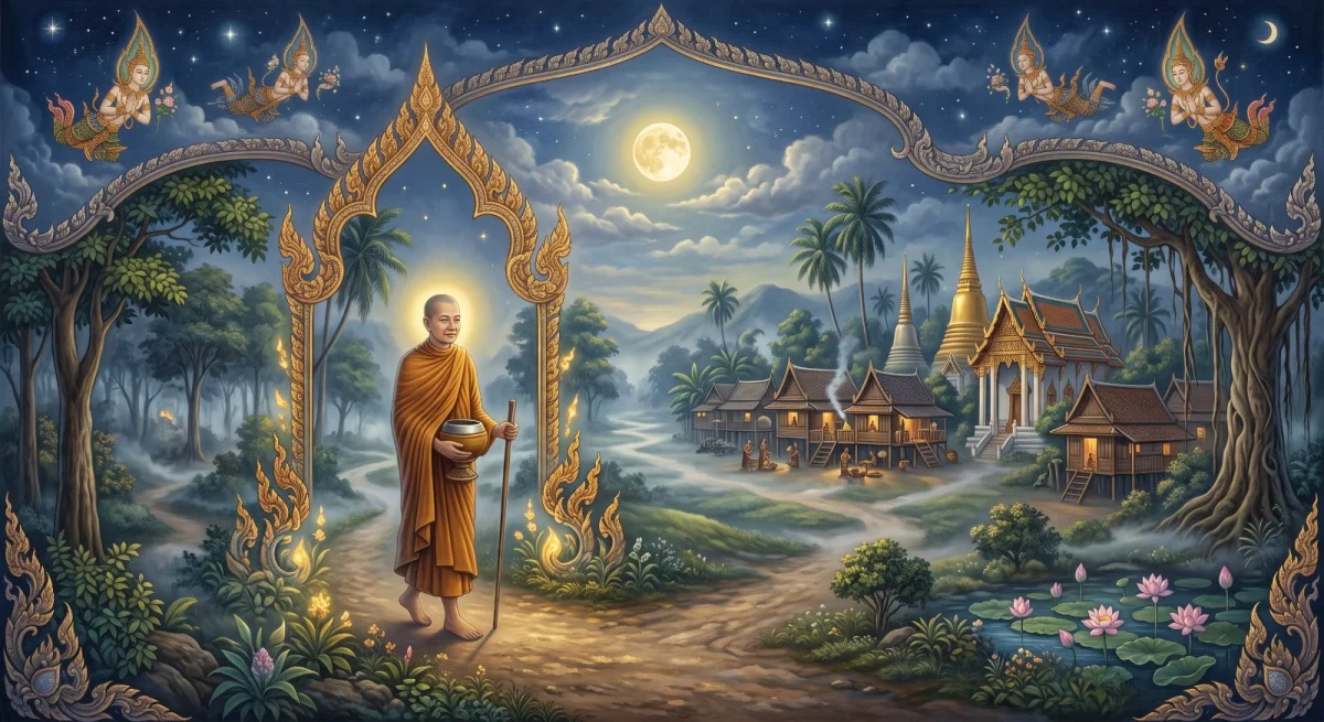 จันทูปมสูตร: เข้าไปหาผู้คนเหมือนดวงจันทร์