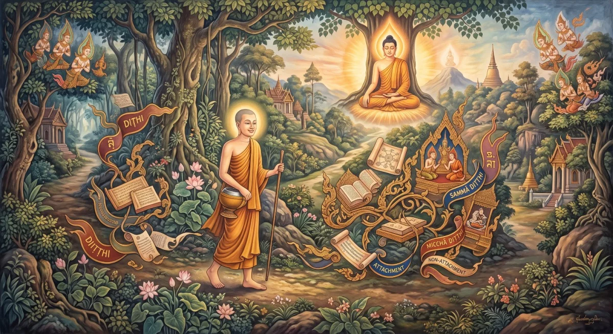 อัฏฐกสูตรเรื่องทิฏฐิ: ไม่ยกความเห็นใดขึ้นเป็นยอด