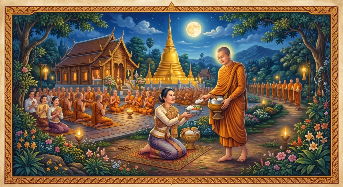 The Discourse to Māgha: Giving Honest Wealth with a Clear Mind