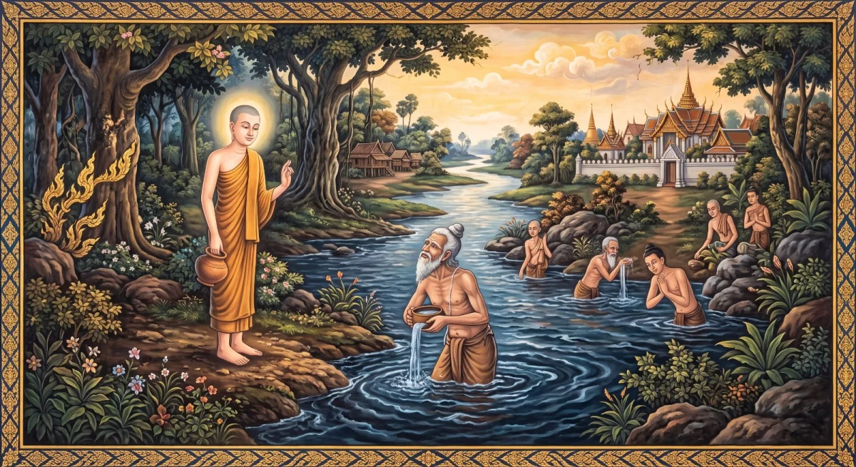 La therī Puṇṇikā : le mal ne se lave pas avec de l’eau