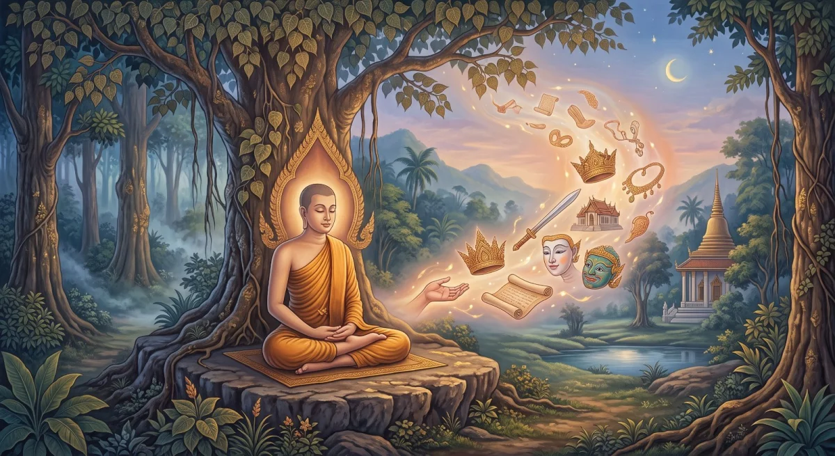 นตุมหากสูตร: สิ่งใดไม่ใช่ของเธอ จงละเสีย