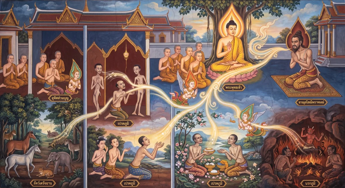 Le discours à Jāṇussoṇi : quand les offrandes atteignent les défunts