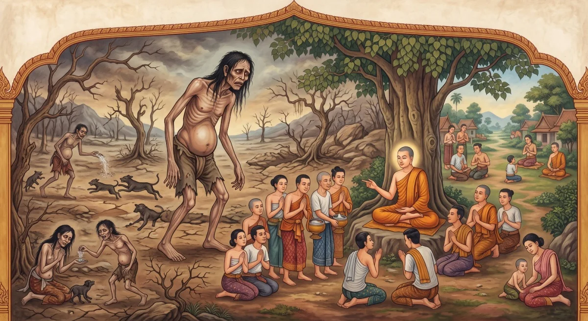 饿鬼事：从前人的过失中得到的教训