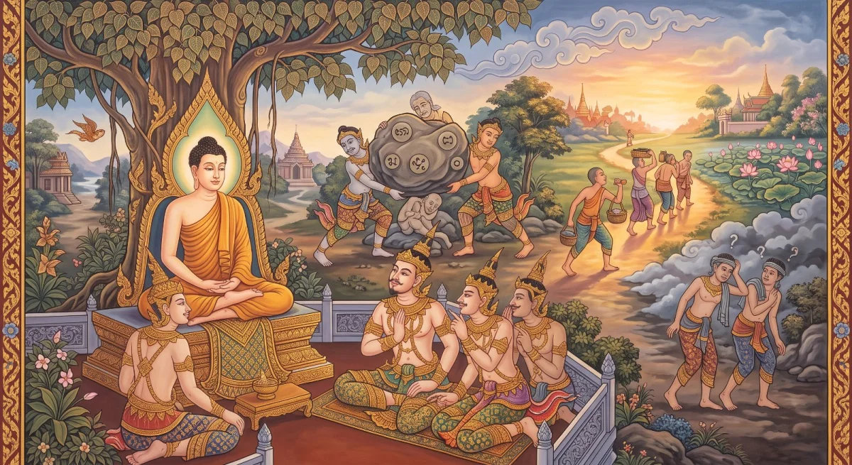 Le Jātaka Mahābodhi : percer à jour les vues qui fuient la responsabilité