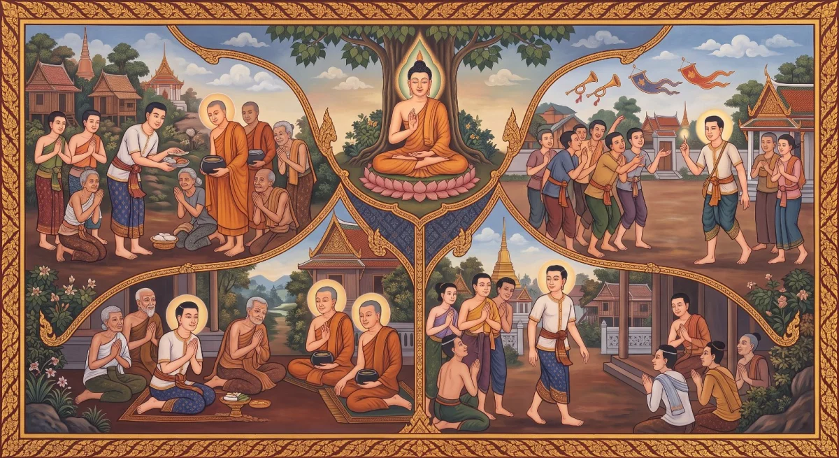 สีหสูตร: ผลของการให้ที่เห็นได้ในชีวิตนี้