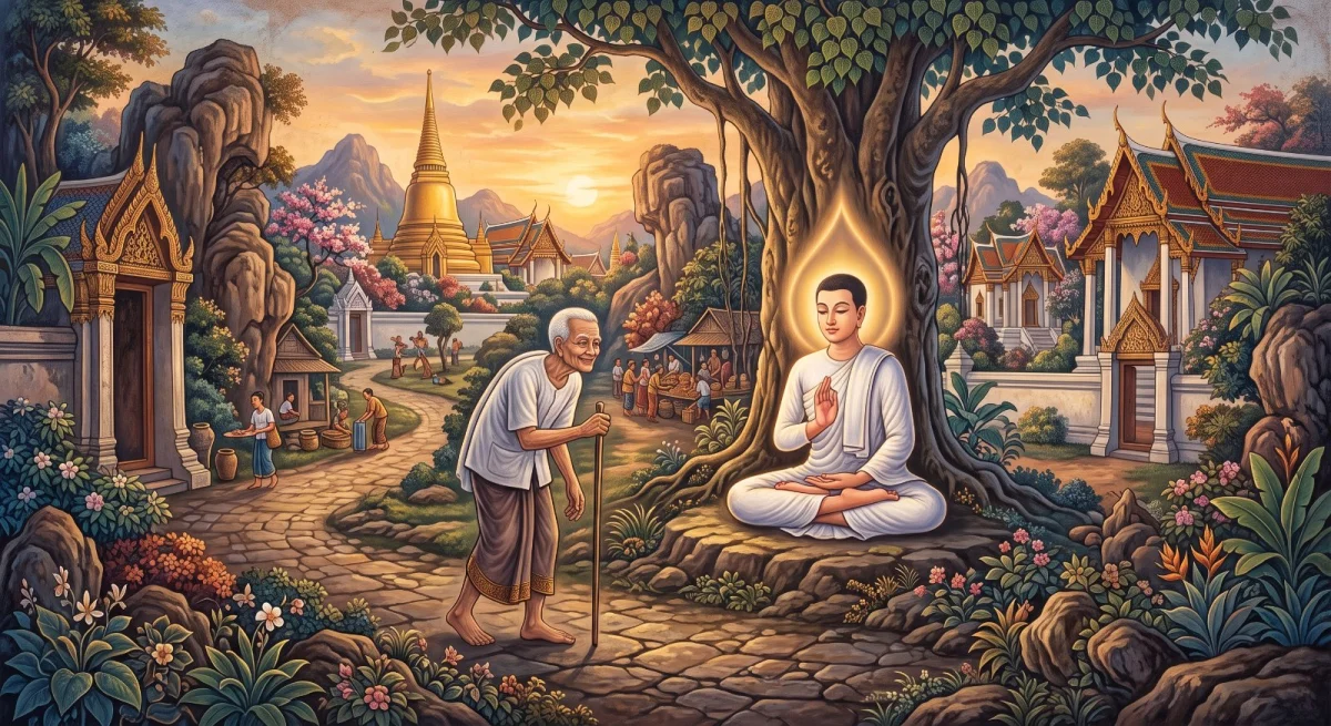 Dhammapada, Old Age to The World: Oneself Is One's Own Refuge