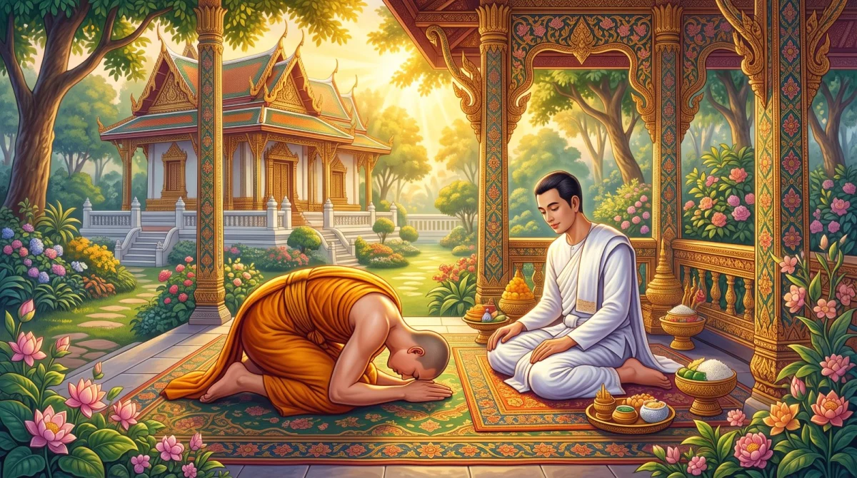 The Act of Reconciliation: Sudhamma Must Ask Citta's Forgiveness