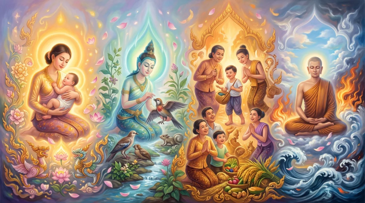 Analysis of the Immeasurables: Definitions and Similes of Loving-Kindness, Compassion, Appreciative Joy and Equanimity