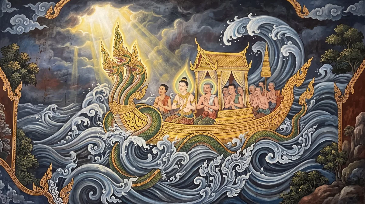 The Sīlānisaṃsa Jātaka: The Barber Saved by Keeping Good Company