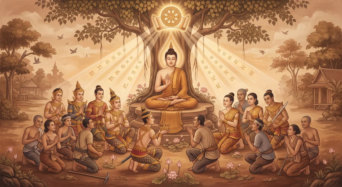 起世因本经：没有人因出身而高贵，唯有法最胜