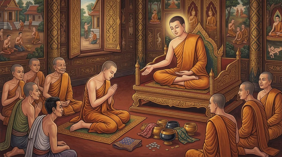 วินีตวัตถุเรื่องลักทรัพย์: ทรงถามว่าคิดอย่างไร ก่อนตัดสิน