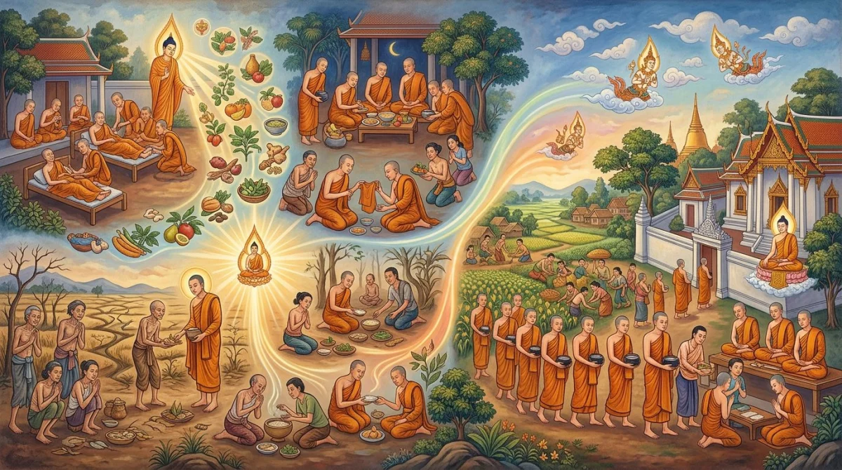 药犍度：为病者与饥荒放宽的规定，危机过后恢复