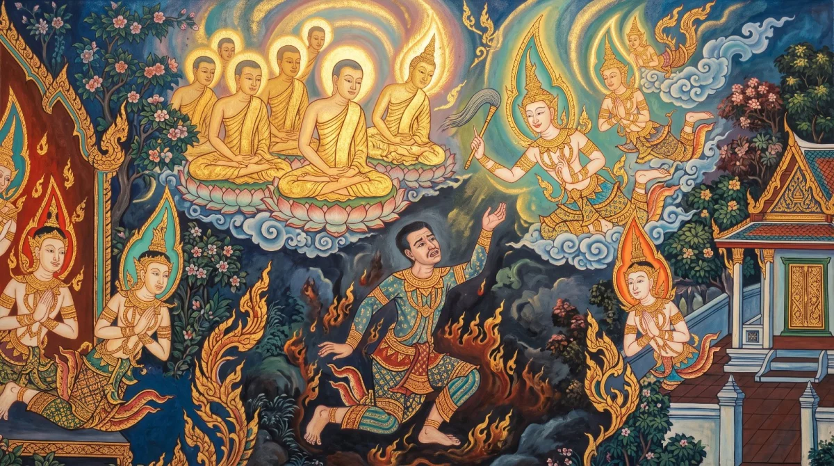 迦叶瞿多：因不再侍奉客人而受罚的主人
