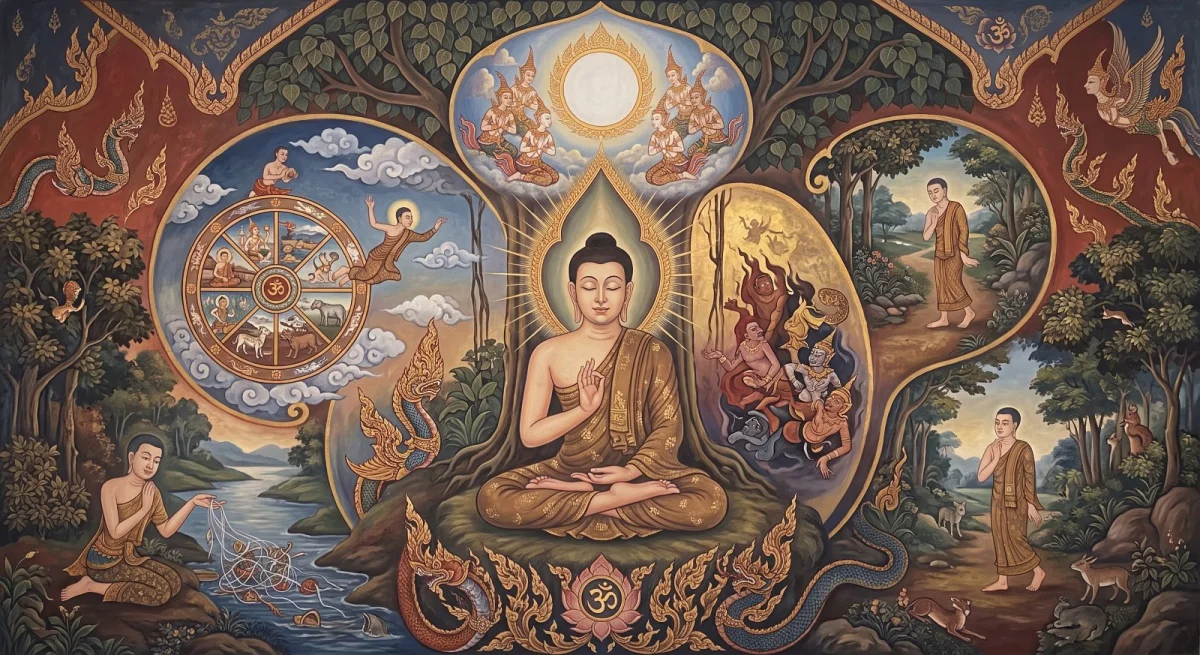 Die Erläuterung zum Purābheda-Sutta: Bildnis des Friedvollen