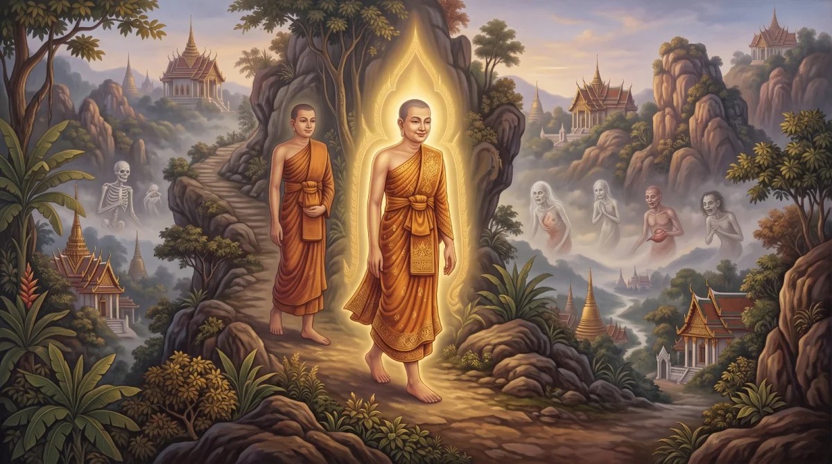 Lakkhaṇa Saṃyutta: Mahāmoggallāna's Smile