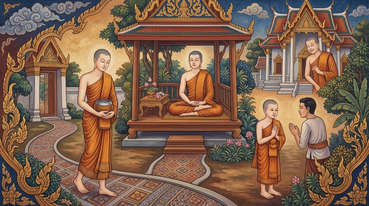 The Training Rules on Conduct in Inhabited Areas: Walking, Sitting, Speaking and Laughing with Restraint