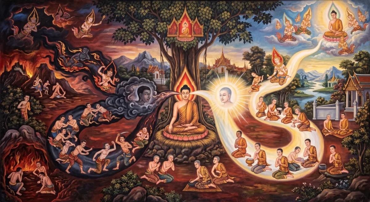 อุปาลิวาทสูตร: ใจเป็นตัวการสำคัญของกรรม