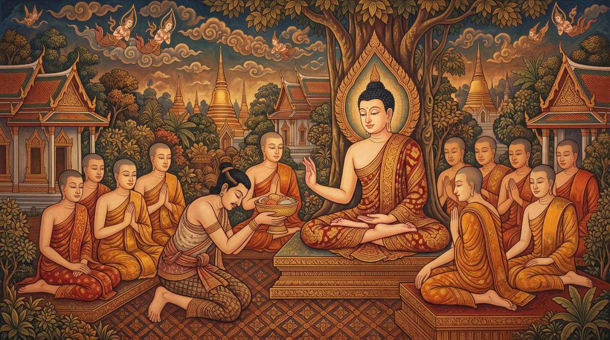 Le Mahāparinibbāna Sutta : le dernier repas chez Cunda
