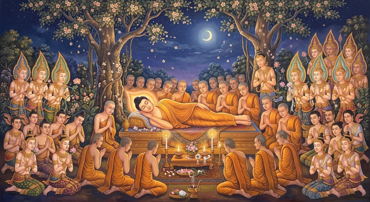The Mahāparinibbāna Sutta: The Last Night in the Sāla Grove, Honouring through Practice