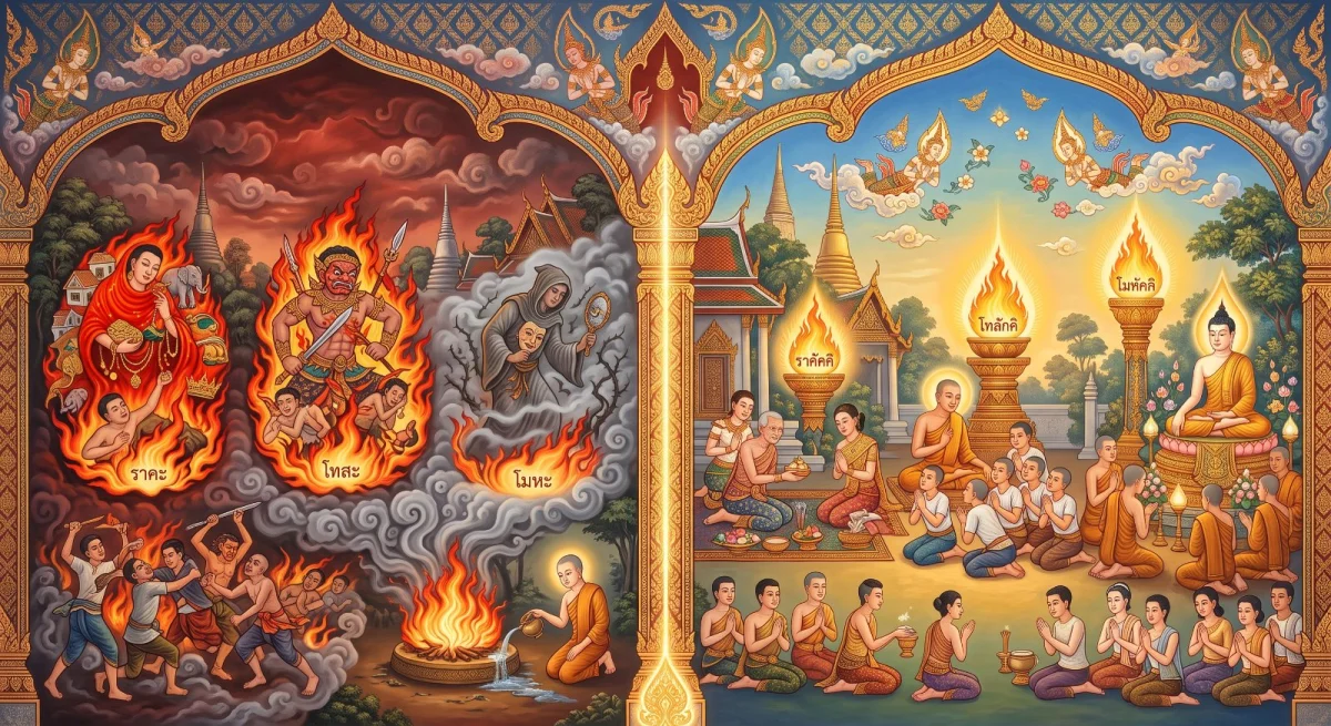 Three Fires to Abandon and Three Fires to Honour