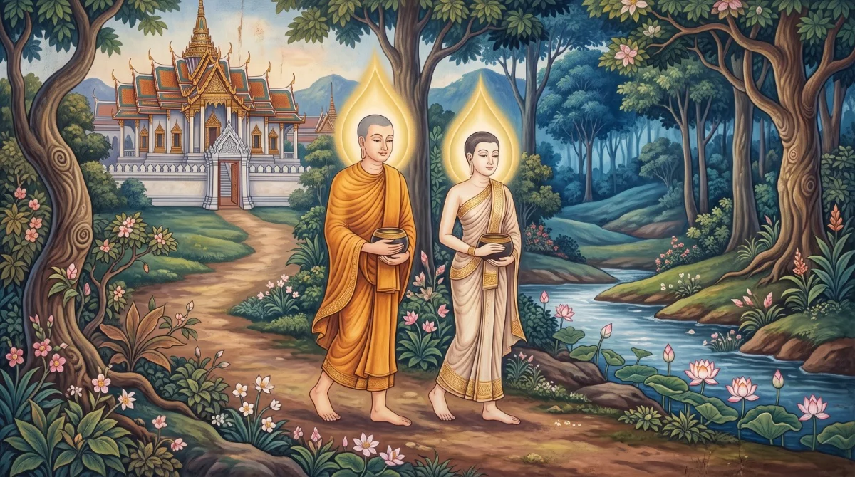 Bhaddā Kāpilānī's Apadāna: Companions Who Saw the Danger in the World Together