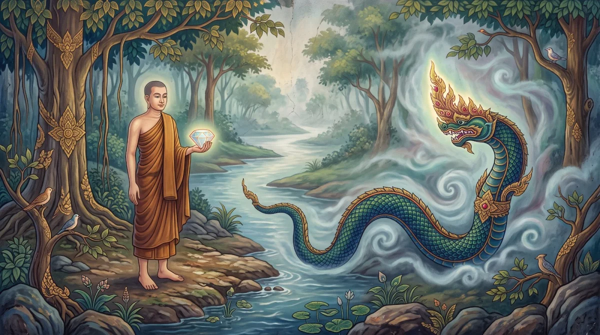 The Maṇikaṇṭha Jātaka: Ask for What Someone Loves, and They Stop Coming