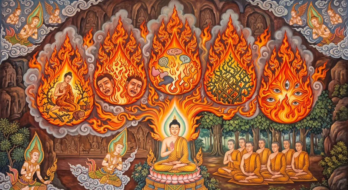 กุกกุฬสูตร: ขันธ์ ๕ เป็นของร้อน และข้อปฏิบัติอันสมควร