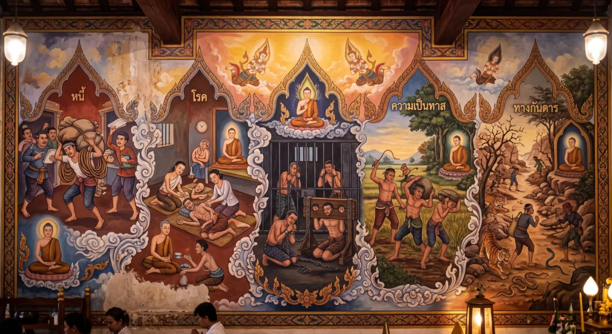 The Fruits of the Ascetic Life: Debt, Illness, Prison, Slavery and the Desert Road