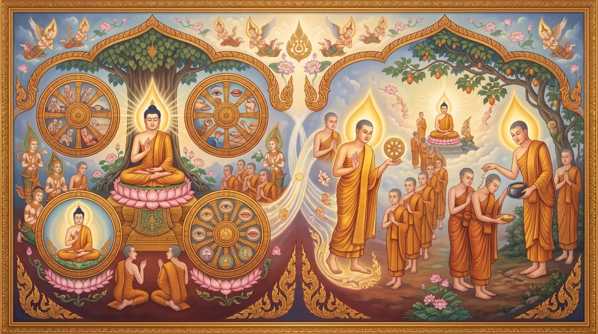 谛分别经：详说圣谛，以及生母与养母