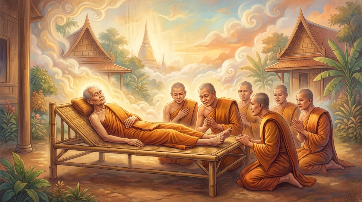 ฉันโนวาทสูตร: เพื่อนที่มาเยี่ยมและบอกว่า "เรายังอยากให้ท่านอยู่"