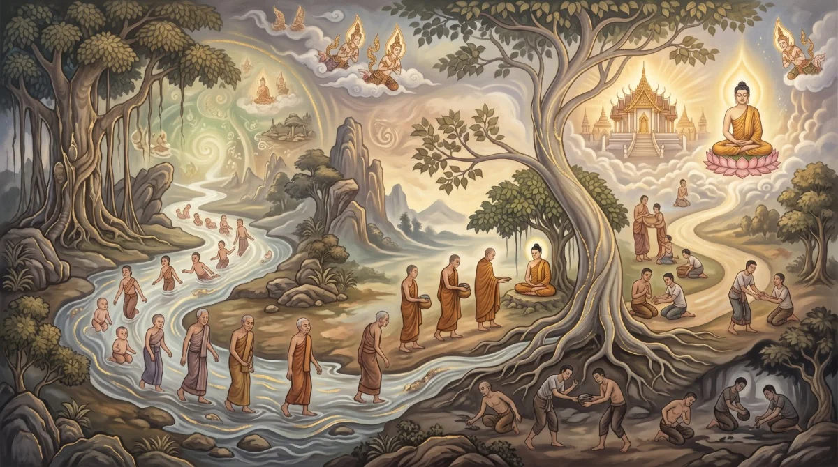 趣论与善恶品：再生并承受业果的，是同一个人还是另一个人？
